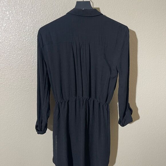 HD in Paris Charcoal Textured Dress - Picture 2 of 7